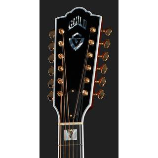 Guild F-512 Natural 12-snarige gitaar met koffer