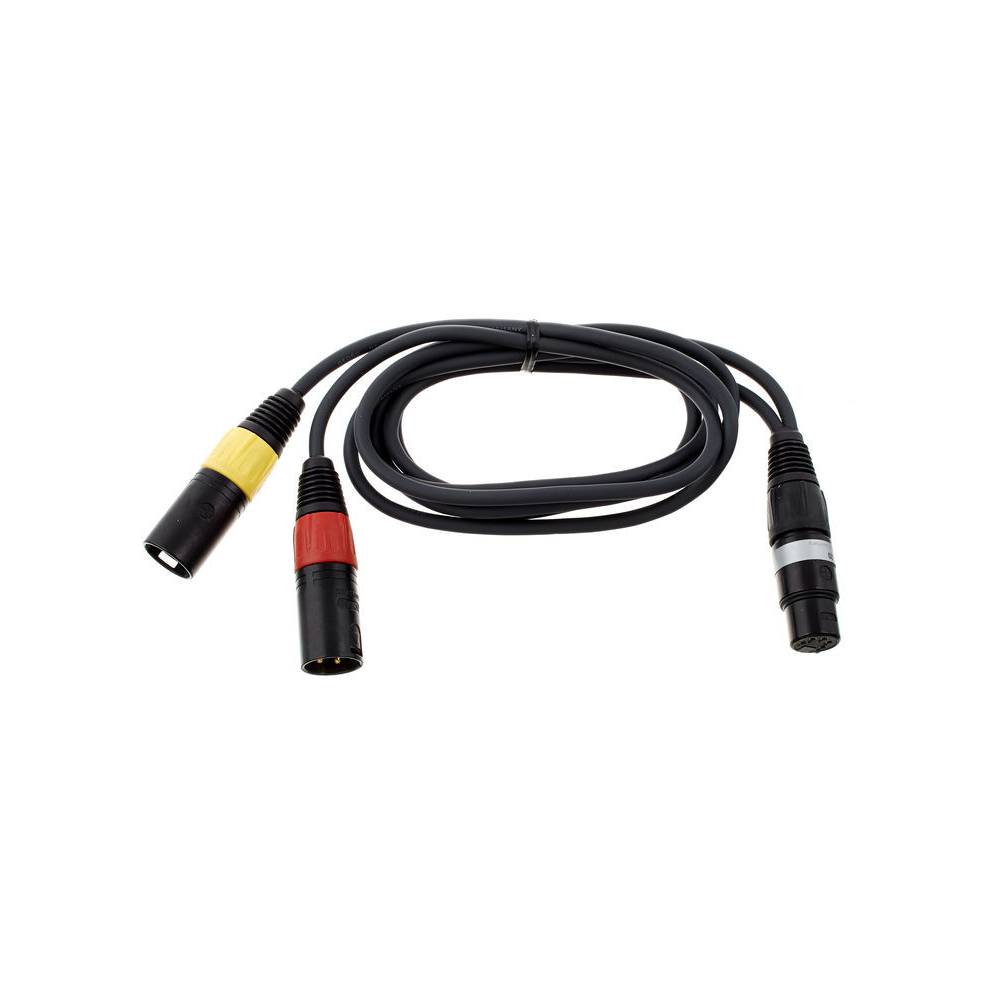Sennheiser AC20 Y-kabel XLR-5F (5-pins) / 2 x XLR-3M (3-pins)