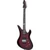 Schecter Nikki Stringfield A-6 FR S Bright Red Burst elektrische gitaar met Sustainiac