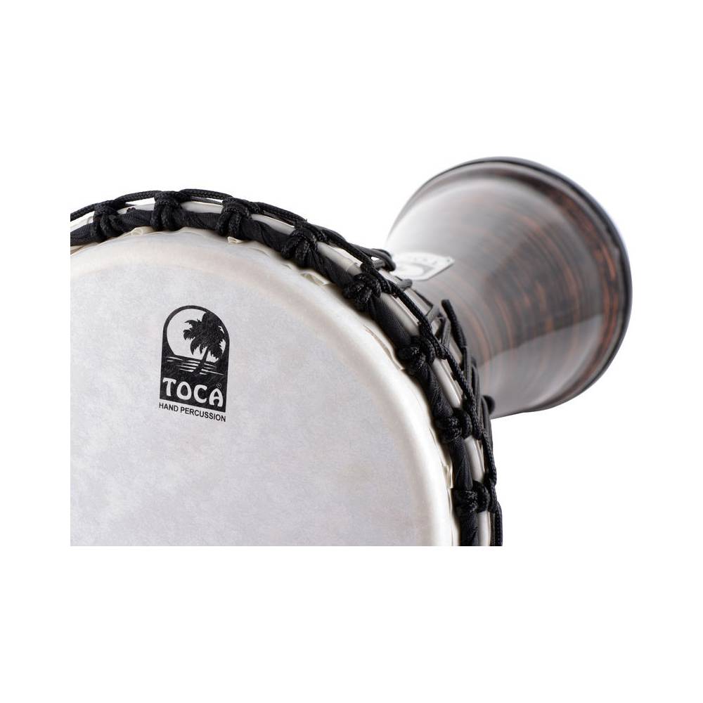 Toca TF2DJ-10SC Rope Tuned Djembes 10 Spun Copper