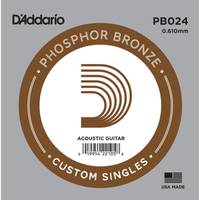 D'Addario PB024 losse snaar voor akoestische westerngitaar