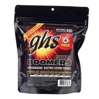 GHS GBL-6 Boomers Multi-Packs light snarenset gitaar (6 stuks)