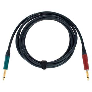 Cordial CRI3PP-SILENT ENCORE 6.3 TS jack silent - 6.3 TS jack recht instrumentkabel 3m