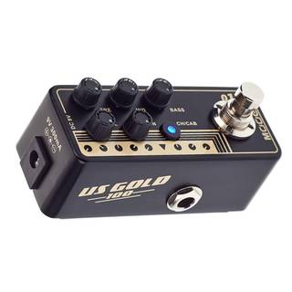 Mooer Micro Preamp 012 US Gold 100 overdrive effectpedaal
