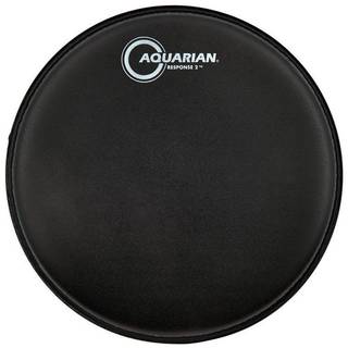 Aquarian Response 2 Texture Coated Black 10 inch drumvel