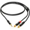 Klotz KY7-150 MiniLink Pro Y-kabel 3.5mm - 2x RCA 1.5m