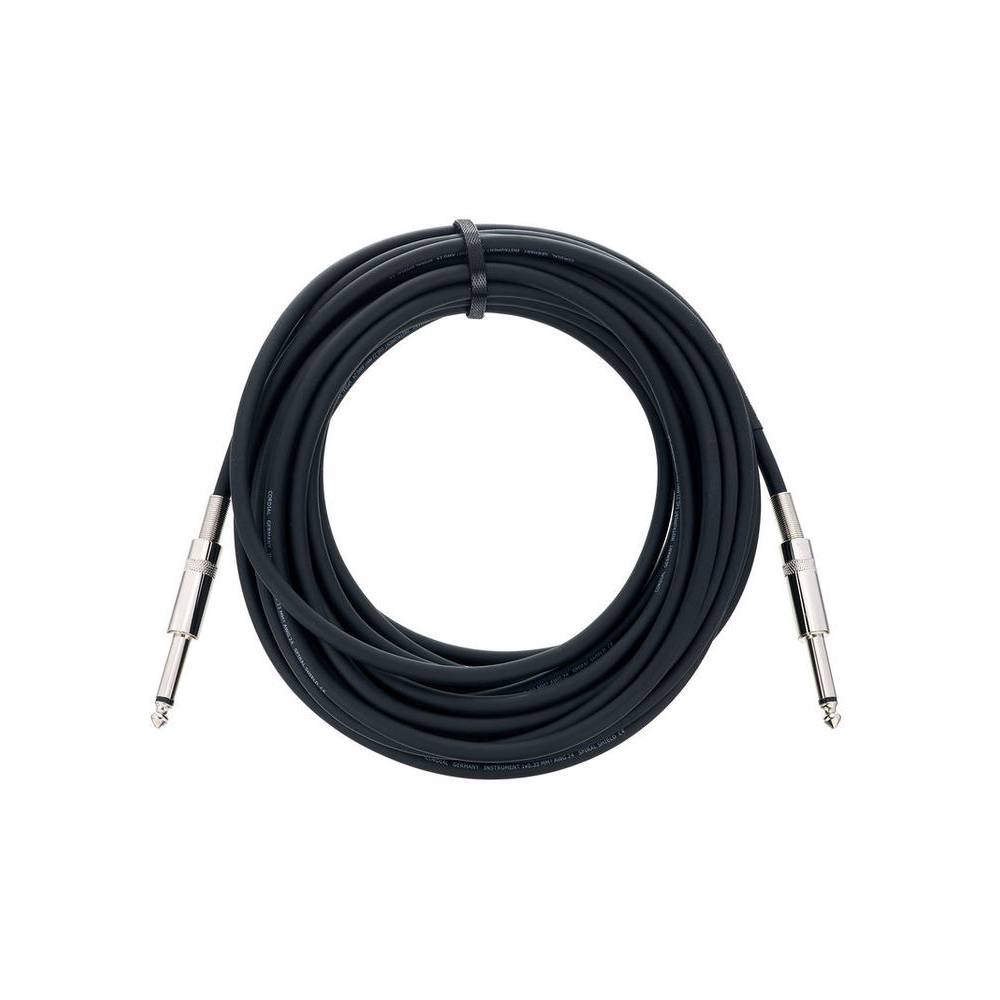 Cordial CEI9PP ENCORE 6.3 TS jack - 6.3 TS jack recht instrumentkabel 9 meter