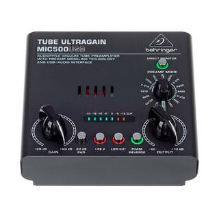 Behringer Tube Ultragain Mic500USB audio interface