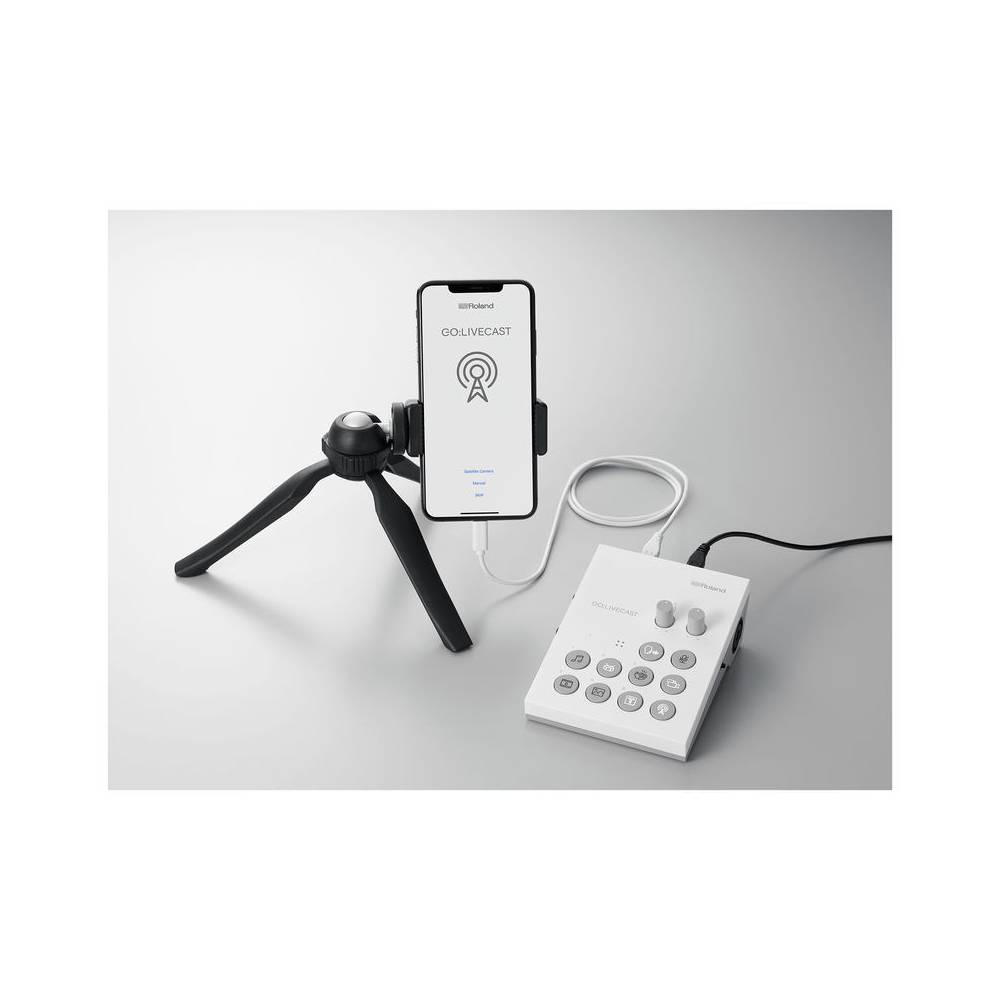 Roland GO:Livecast streaming studio voor smartphones