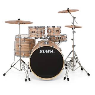 Tama IE50H6W-BOW Imperialstar Black Oak Wrap 5d. drumstel