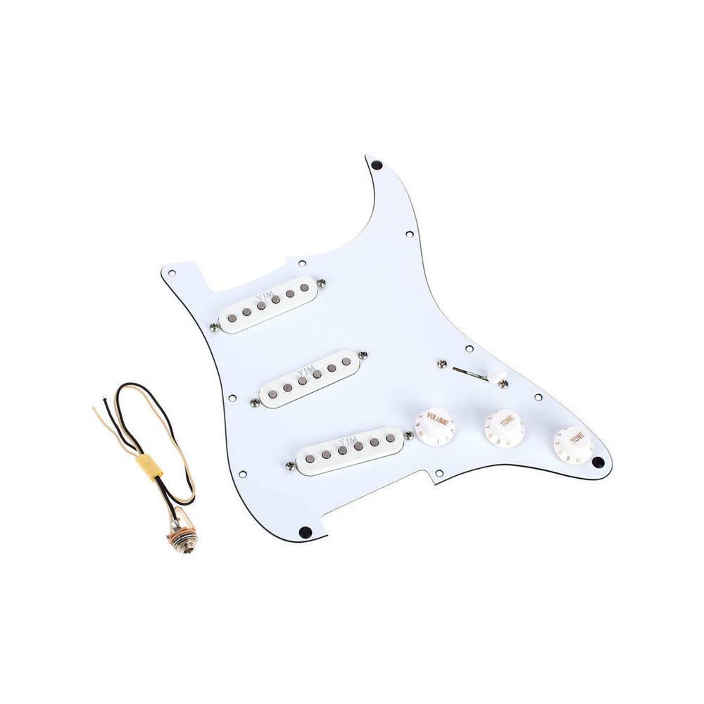 Seymour Duncan YJM Prewired Pickguard Set Off-White