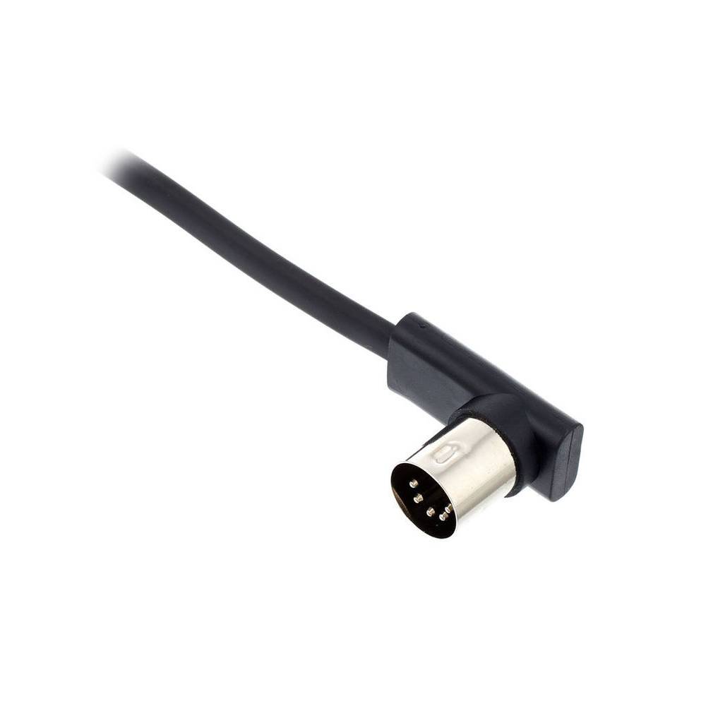 RockBoard Flat MIDI Cable haaks 60 cm