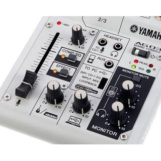 Yamaha AG03 webcasting mixer en USB audio interface
