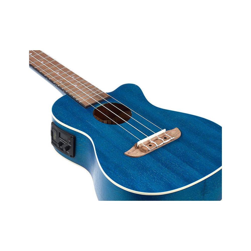 Ortega Earth Series RUOCEAN-CE concert ukelele blauw