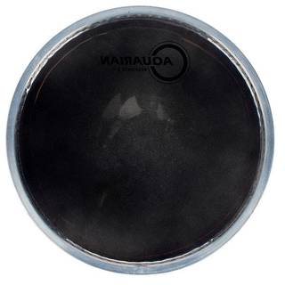 Aquarian Response 2 Texture Coated Black 8 inch drumvel