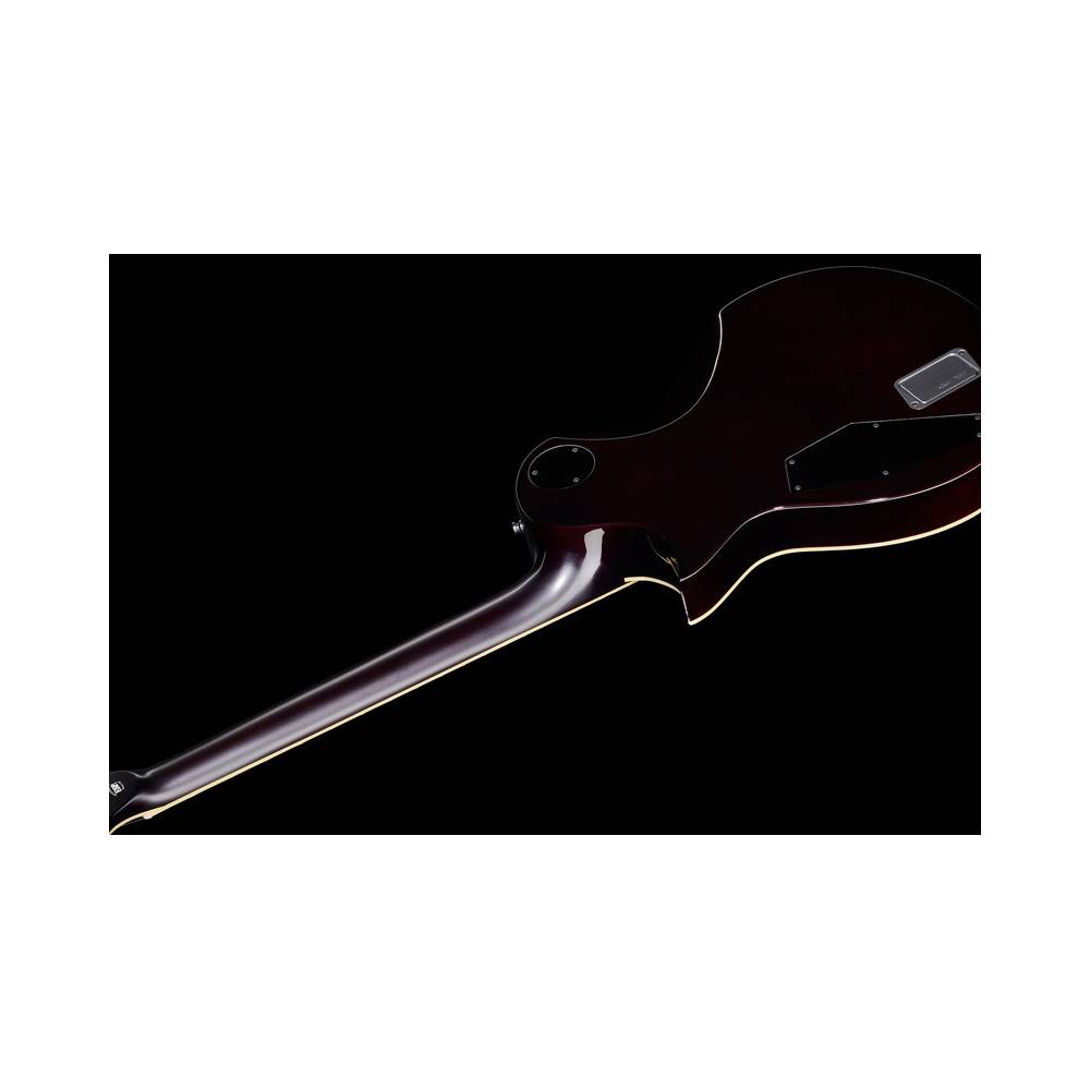 ESP E-II Eclipse Full Thickness Tobacco Sunburst met Fishman Fluence Open Core Classic inclusief koffer