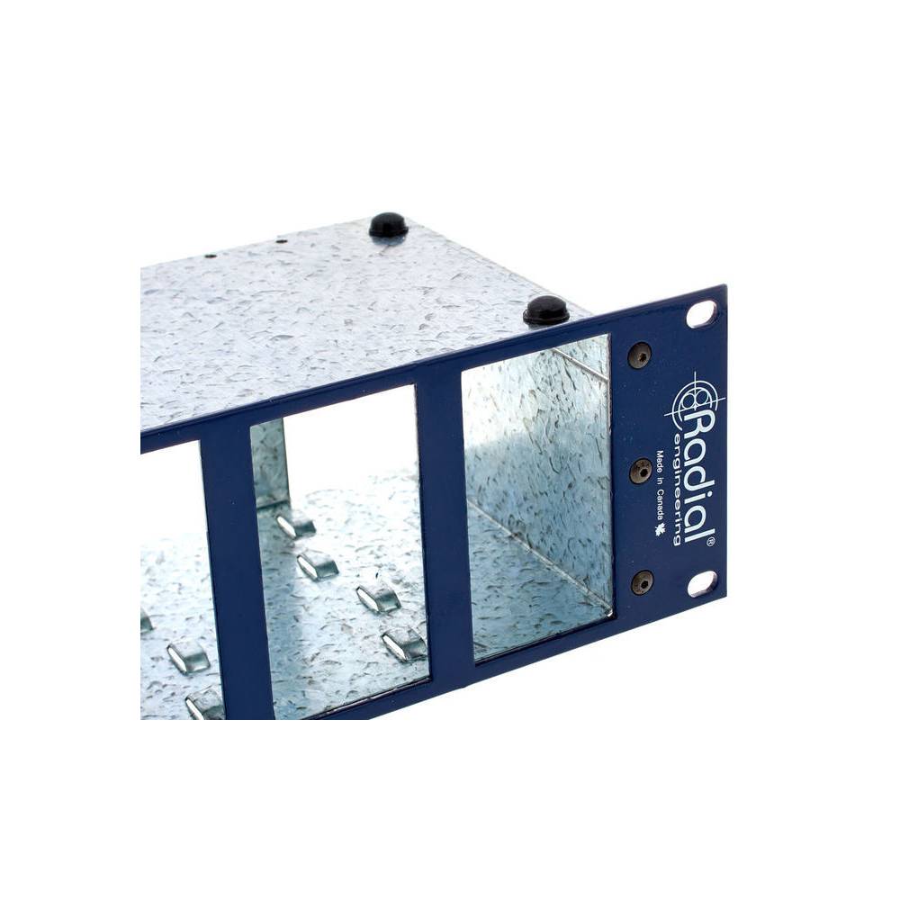 Radial J-RAK 4 rackmount 1RU voor 4 Radial DI boxes