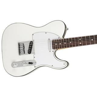 Fender American Ultra Telecaster Arctic Pearl RW met koffer