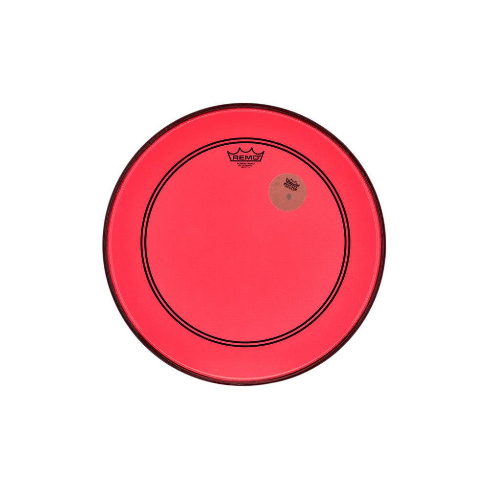 Remo P3-1318-CT-RD Powerstroke P3 Colortone Red 18 inch