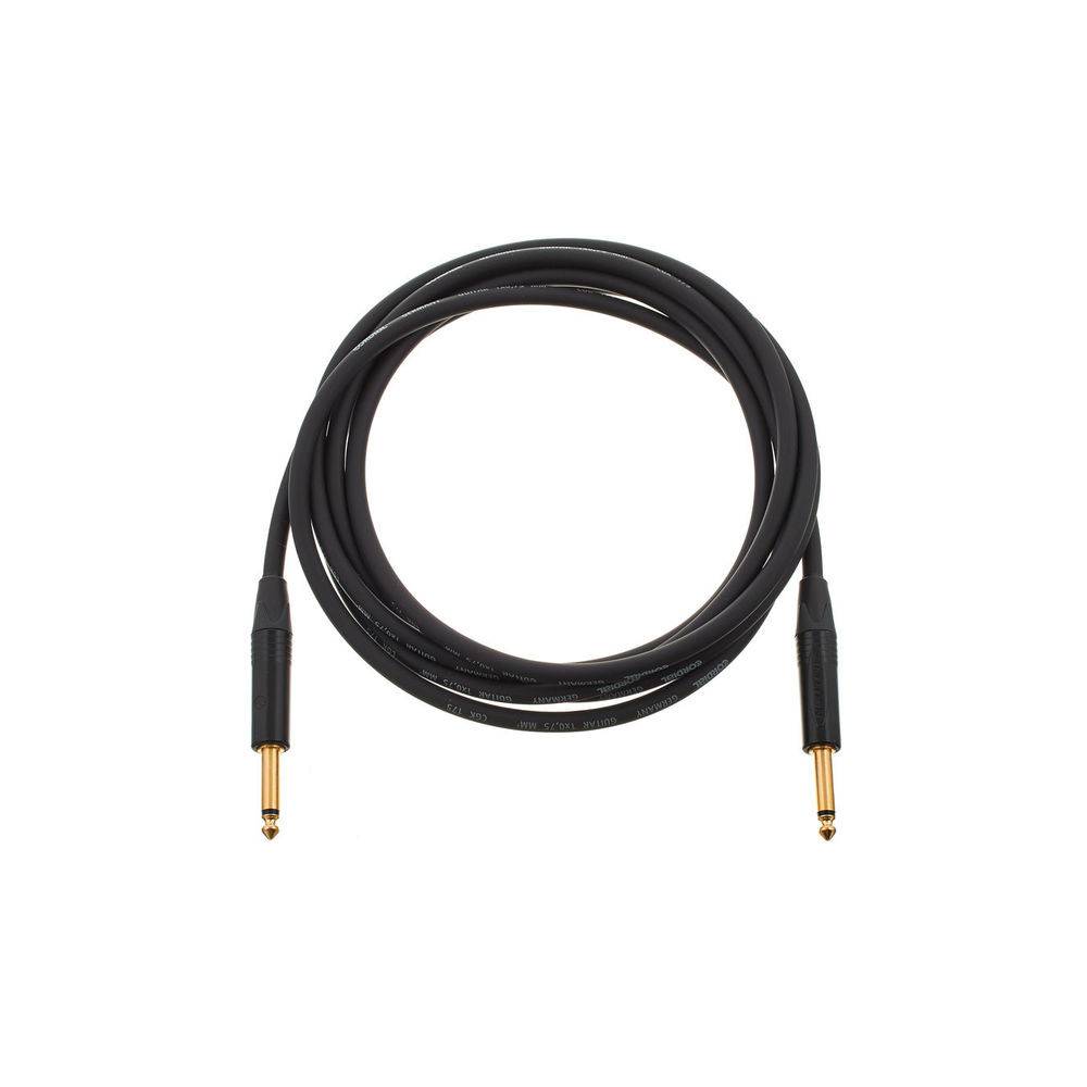 Cordial CSI3PP-175 ENCORE 6.3 TS jack - 6.3 TS jack recht instrumentkabel 3 meter