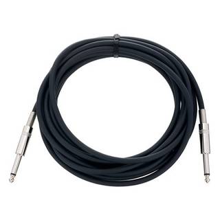 Cordial EI5PP Elements instrumentkabel 2x rechte 6.3mm TS jack - 5m zwart