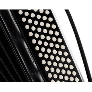 Hohner Amica Forte IV 120 Zwart, Silent Key accordeon