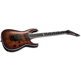 ESP E-II Horizon FR-II Tiger Eye Sunburst elektrische gitaar met koffer