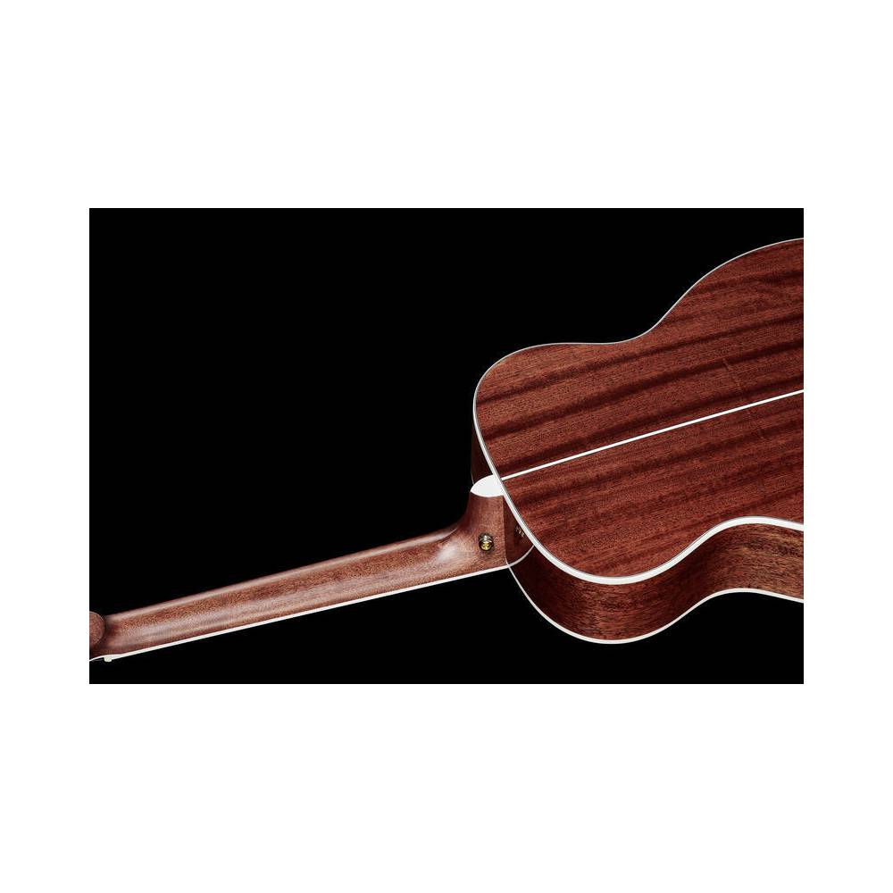 D'Angelico Excel Tammany XT Vintage Natural elektrisch-akoestische westerngitaar met koffer