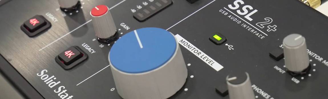 NAMM 2020 VIDEO: De SSL 2+ USB Audio Interface van Solid State Logic
