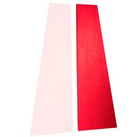 Auralex SonoSuede Trapezoid Panel Right Red absorber (per stuk)