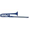 Cool Wind CTB-200 ABS Trombone blauw met softcase