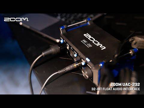 Zoom onthult de UAC-232 32-Bit Float Audio Interface