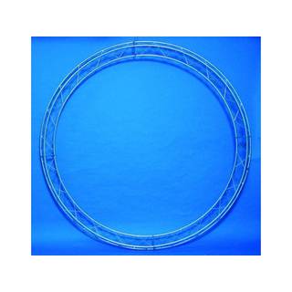 Decotruss Circle Piece mat zilver cirkelonderdeel, 2 meter