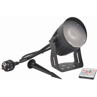 Eurolite LED Outdoor Spot 15W RGBW met staak, weersbestendig