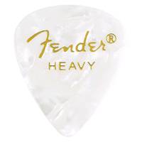 Fender 351 White Moto heavy plectrum