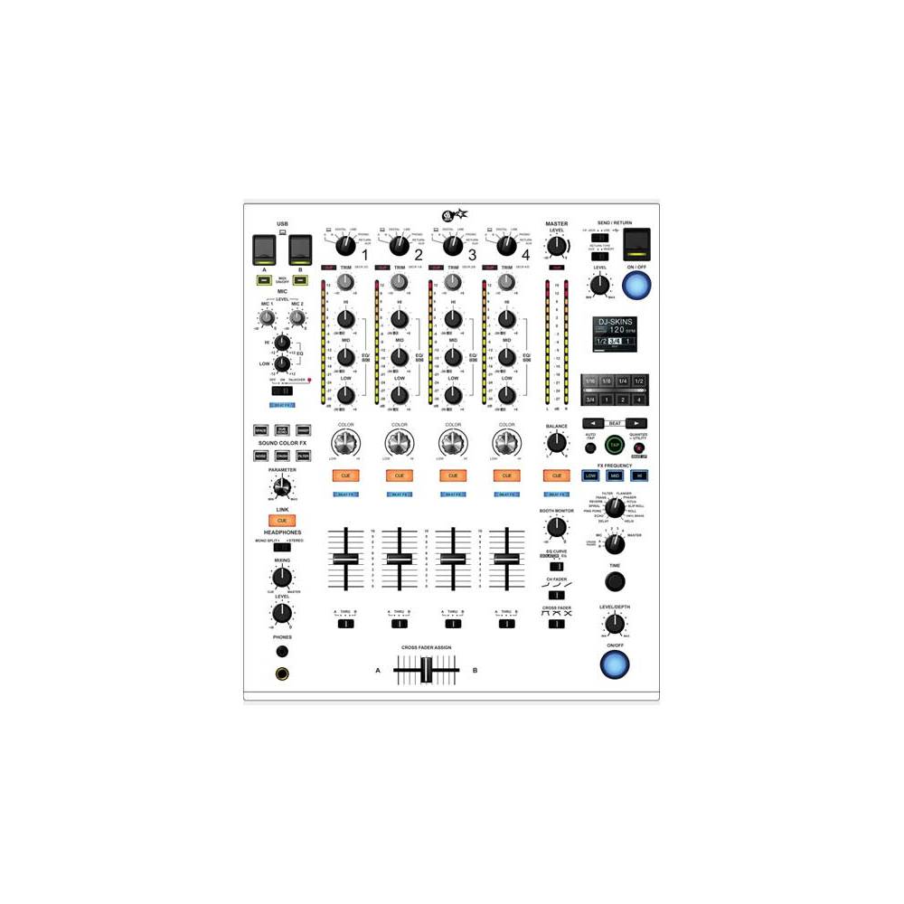 DJ-Skins Pioneer DJ DJM-900NXS2 Skin White