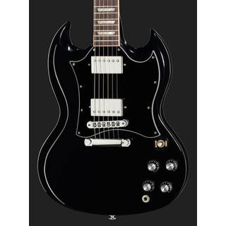 Gibson Modern Collection SG Standard Ebony elektrische gitaar met softshell koffer