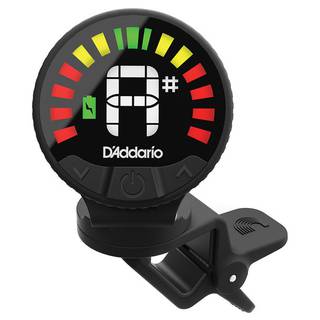 D'Addario Nexus 360 heroplaadbare clip-on tuner zwart
