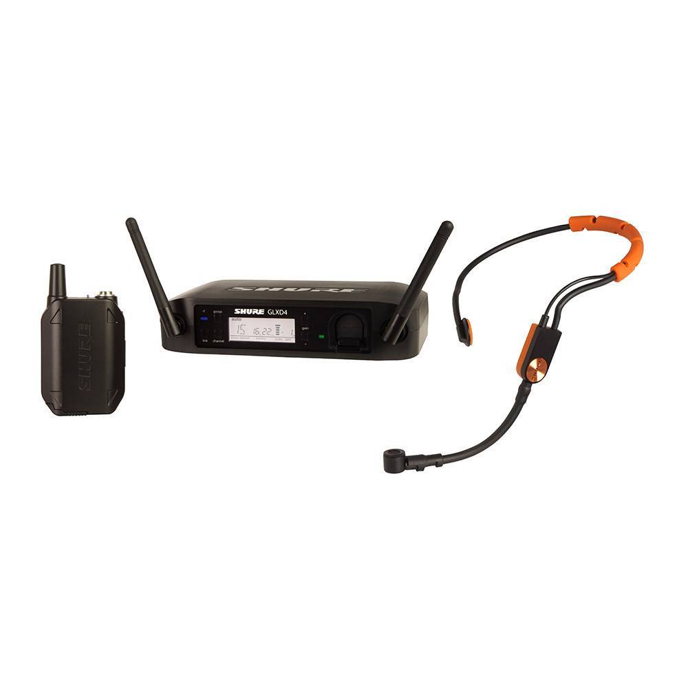 Shure GLX-D14-SM31 Digitaal draadloos fitness microfoonsysteem