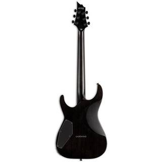 ESP LTD Deluxe H-1001 QM See Thru Black elektrische gitaar