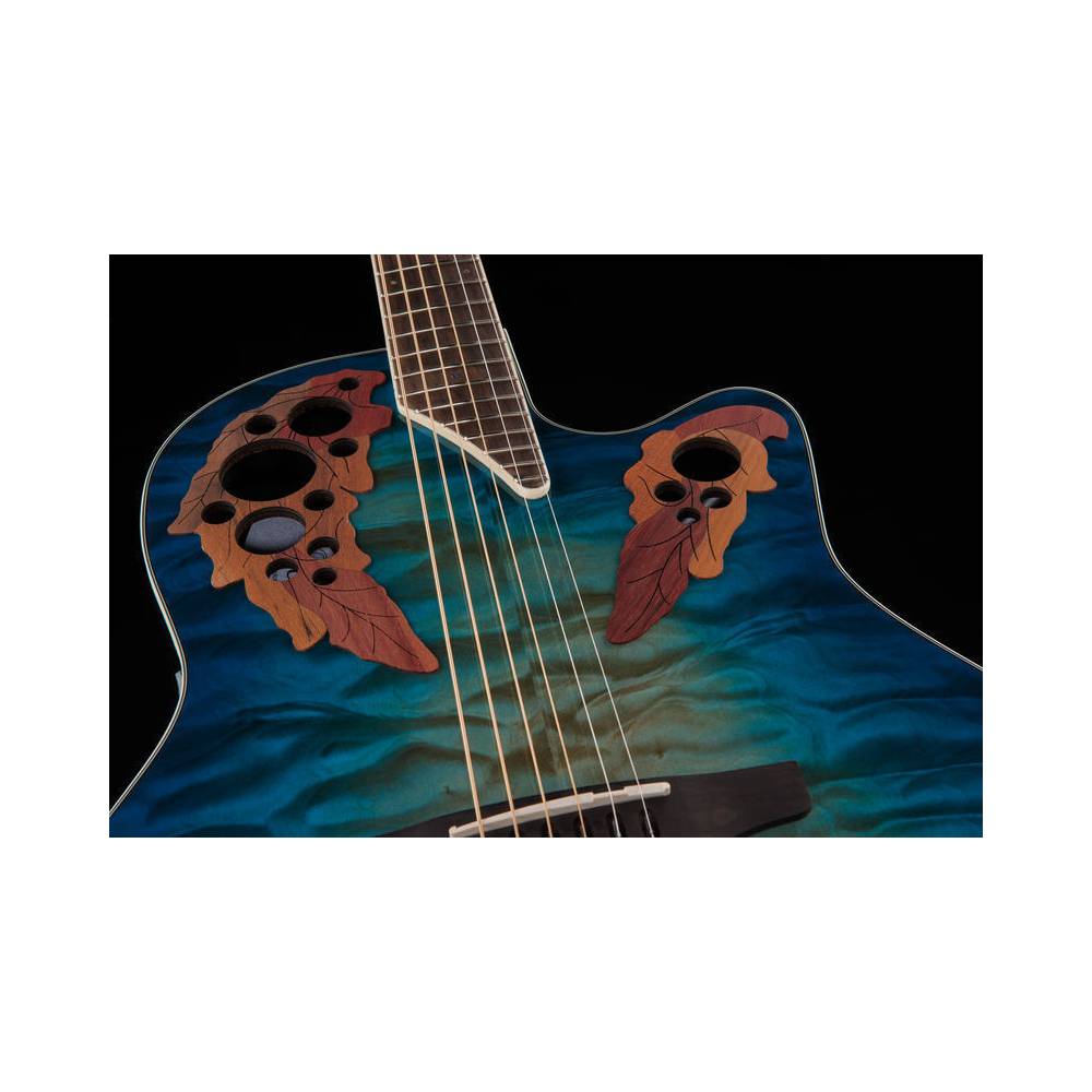 Ovation CE48P-RG Celebrity Exotic Super Shallow Regal to Natural elektrisch-akoestische westerngitaar