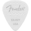 Fender Wavelength 351 Extra Heavy White plectrumset (6 stuks)