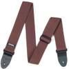 Dunlop D27-01BR Ribbed Cotton Strap Chocolate gitaarband