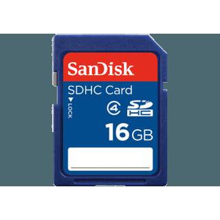 SanDisk SDHC 16 GB Class 4 geheugenkaart