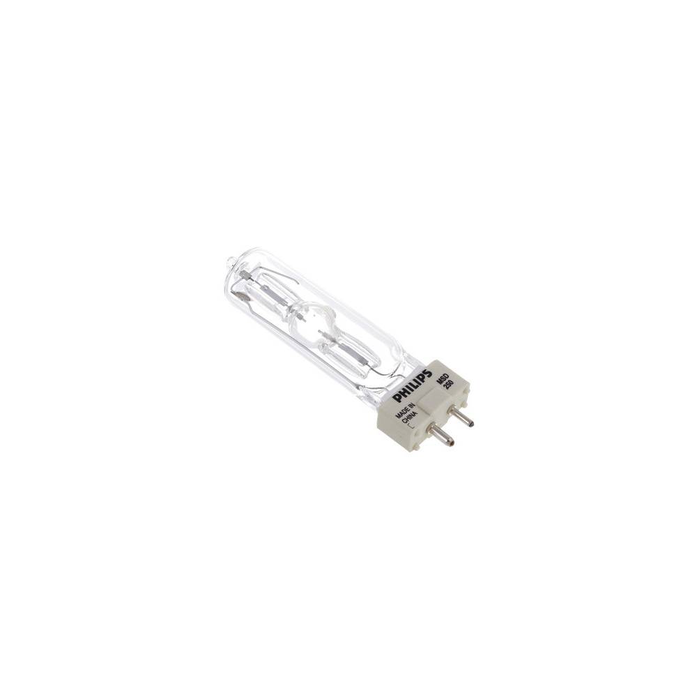 Philips GY9.5 MSD-250 gasontladingslamp enkelzijdige lampvoet
