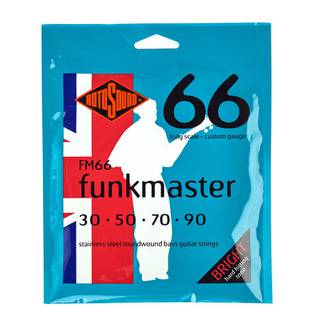 Rotosound FM66 Funkmaster set basgitaarsnaren 30 - 90