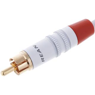 Cordial CFU3MC-SNOW Intro verloopkabel 2x XLR male - 2x RCA male 3m wit