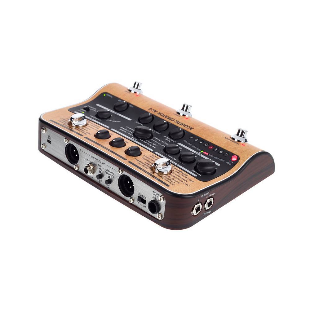 Zoom AC-3 Acoustic Creator DI / effect voor akoestische gitaar