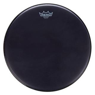 Remo BA-0816-ES Ambassador Black Suede 16"