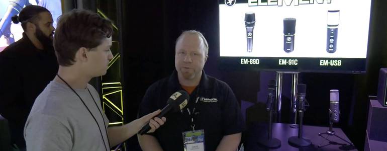 NAMM 2020 VIDEO: De nieuwe Mackie EM microfoons